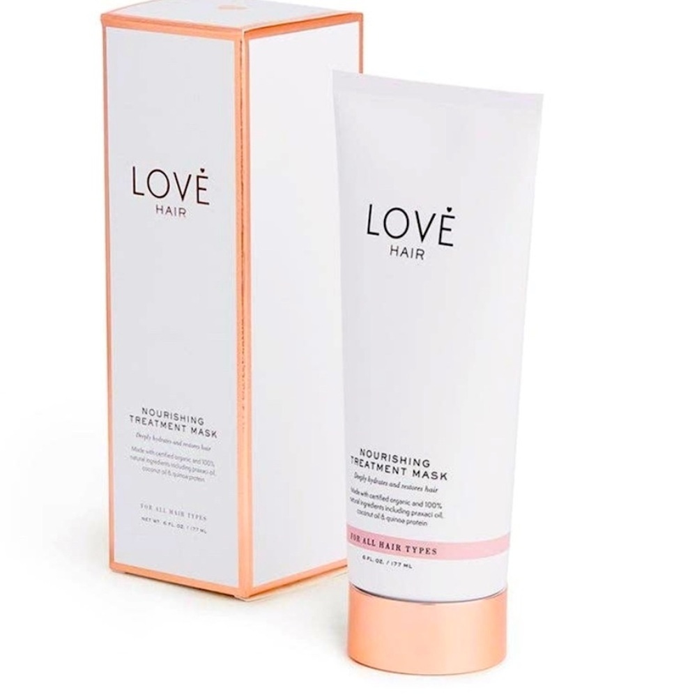 LOVE HAIR Nourishing Organic Treatment Mask 100%‎ Natural Ingredients NEW in BOX